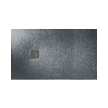 Brodzik kompozytowy Roca Terran Stonex® 1600x700mm szary łupek AP1016402BC01200