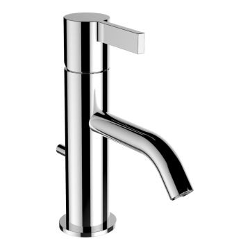 Bateria umywalkowa Kartell by Laufen jednouchwytowa wylewka 115 mm bez korka chrom H3113310041001