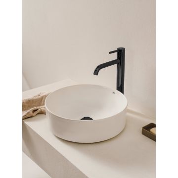 Umywalka nablatowa 37x37x14,7 cm Roca Ona Round biała A32768J000