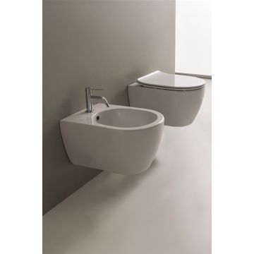 Bidet podwieszany 50,5x36 cm Scarabeo Moon night 552135