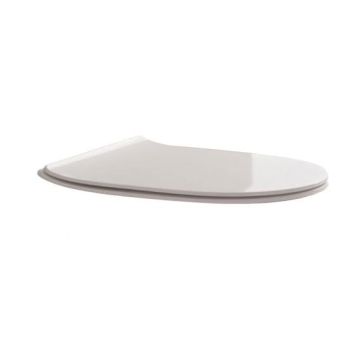 Deska WC slim Scarabeo Moon biała 5530/A