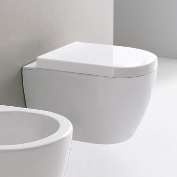 Deska WC Scarabeo Moon 45 biała 5526/A