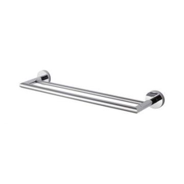 Wieszak na ręcznik 45 prosty podwójny 50,5 cm x 12,5 cm x 5,5 cm Stella Classic 07.121