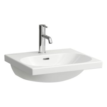 Umywalka ścienna Laufen Pro Lua szlifowany spód umywalki 500 x 460 x 180 mm biały lcc H8160814001041