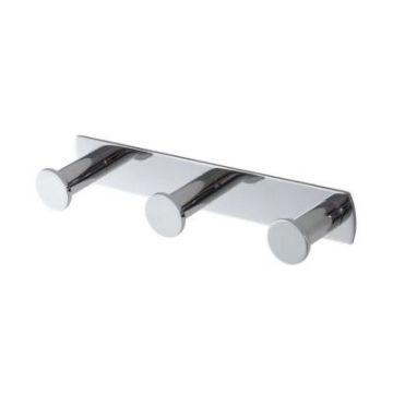 Listwa szeroka 3 haczyki 19 cm x 4 cm x 3 cm Stella Dodatki 18.043