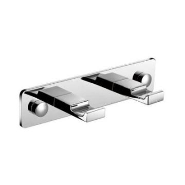Listwa 2 haczyki płaskie 14 cm x 4,5 cm x 3 cm Stella Dodatki 18.062