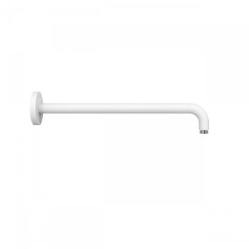 Ramię do głowicy natryskowej 40 cm Tres biały mat 13462104BM