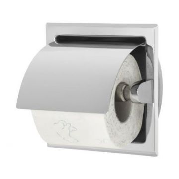 Uchwyt do papieru toaletowego do zabudowy w ścianie na rolce 15,5 cm x 10 cm x 15,5 cm Stella Dodatki 21.004