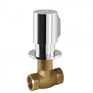 Zawór z gwintem 3/4" Tres Max chrom 06151101