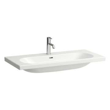 Umywalka ścienna Laufen Pro Lua 1000 x 460 x 180 mm z otw. biały lcc  H8100894001041