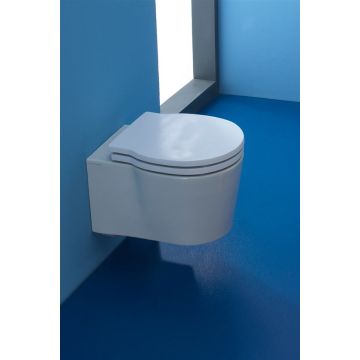 Miska WC 40x29 cm Scarabeo Bucket biała 8815