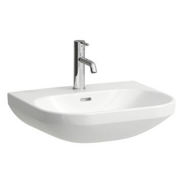 Umywalka ścienna Laufen Pro Lua 550 x 460 x 180 mm bez otw. z przelewem biała H8110810001091