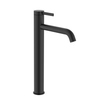 Bateria umywalkowa wysoka z korkiem click-clack Roca Ona czarny mat A5A349ENB0