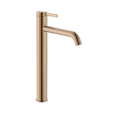 Bateria umywalkowa wysoka z korkiem click-clack Roca Ona rose gold A5A349ERG0