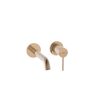 Bateria umywalkowa podtynkowa Roca Ona rose gold A5A359ERG0