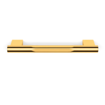 Uchwyt łazienkowy prosty 30,5 cm x 7,5 cm x 2,5 cm Stella Soul złoty połysk 06.910-G