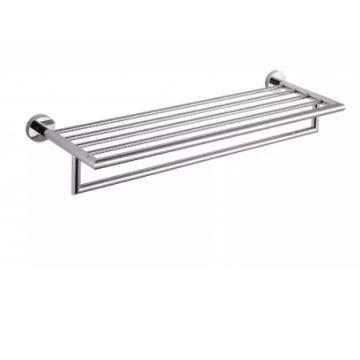 Półka na ręczniki z relingiem 65,5x21,5x11 cm Stella Classic chrom 07.02060