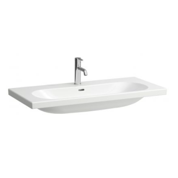 Umywalka meblowa 100x46 cm Laufen Lua z otw. biała lcc H8100894001071