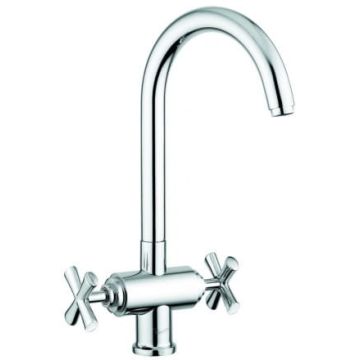 Bateria umywalkowa stojąca Emmevi Spirit New chrom 31003CR