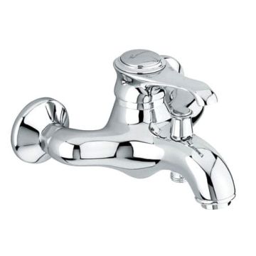 Bateria wannowa ścienna korpus Emmevi Tiffany chrom 6001CR