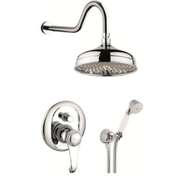 Zestaw natryskowy podtynkowy Emmevi Tiffany chrom TIF015ZSC1ACR