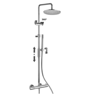 Kolumna natryskowa termostatyczna 22,5 cm Paffoni chrom ZCOL646CR