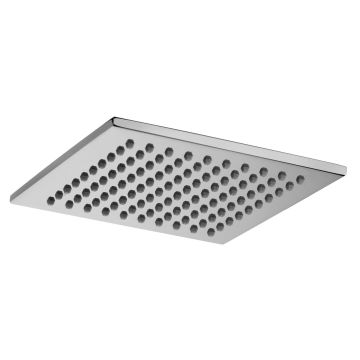 Deszczownica 20x20 cm Paffoni Syncro stal szczotkowana ZSOF075ST