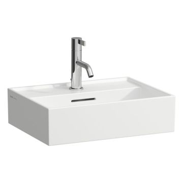 Umywalka ścienna 450x340 mm Laufen Kartell z otw. biała H8153300001041