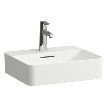 Umywalka nablatowa 450x380 mm Laufen Val z otw. biała H8122800001041