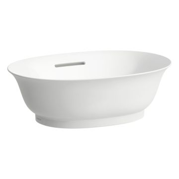 Umywalka nablatowa 450x310 mm Laufen The New Classic bez otw. biały mat H8128517571091