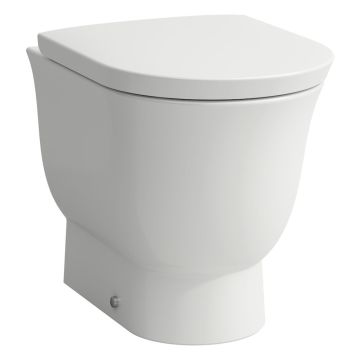 Miska WC stojąca rimless 370x560 mm Laufen The New Classic biały mat H8238517570001