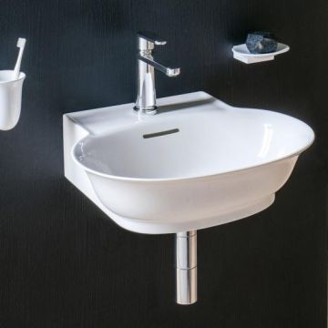 Umywalka ścienna Laufen The New Classic 500 x 450 mm z otw. biała LCC H8158524001041