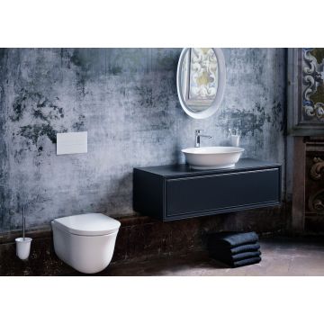 Miska podwieszana WC Laufen The New Classic 530x370 mm Rimless biała lcc H8208514000001