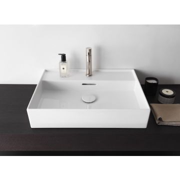 Umywalka ścienna Laufen Kartell 600x460 mm z otw. biała LCC H8103334001041