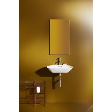 Umywalka ścienna Laufen Ino 560x450 mm bez otw. biała LCC H8103024001091