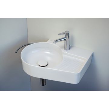 Umywalka ścienna Laufen Val 530x400 mm bez otw. biała LCC H8152884001091
