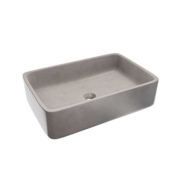 Kamienna umywalka nablatowa Etna Mini (kolor szary)