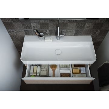 Umywalka ścienna Laufen Val 950x420 mm z otw. biały mat H8102877571041