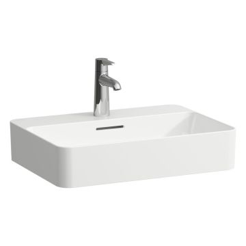 Umywalka nablatowa 550x400 mm Laufen Val z otw. biały mat H8122847571041