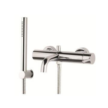 Bateria wannowa ścienna Emmevi Filo chrom 85001BCR