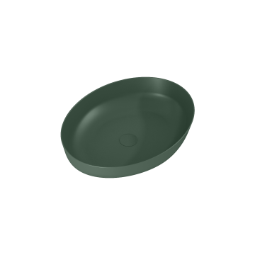 Umywalka nablatowa 52x13x39,5 cm Elita Rika forest green matt RE040520087010