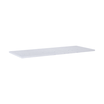 Blat łazienkowy 120x46x2 cm Elita Terrazzo biały mat RE051200035290