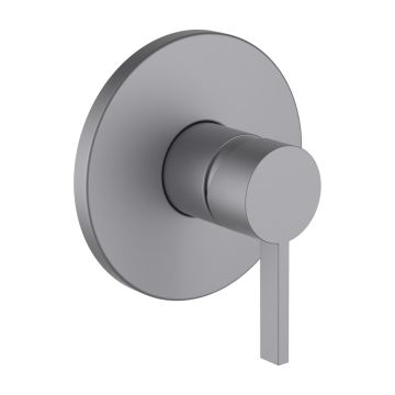 Bateria natryskowa jednouchwytowa podtynkowa do Simibox Laufen Kartell szczotkowana stal H3313360900001