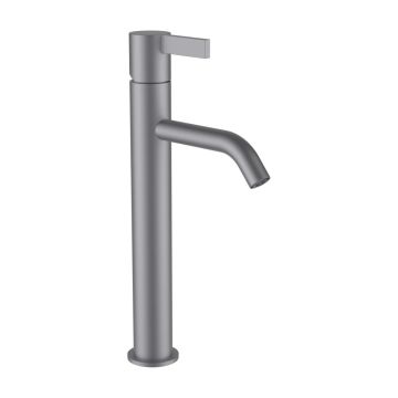 Bateria umywalkowa sztorcowa 125 mm Laufen Kartell bez korka stal szczotkowana H3113380901201