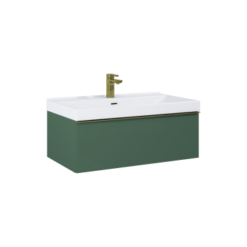 Szafka podumywalkowa 80x28,1x44,9 cm Elita Look 80 1S forest green matt RE010803027010