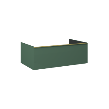 Komoda 80x28,1x44,9 cm Elita Look 80 1S forest green matt RE080803027010