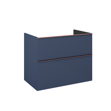 Komoda 80x63,5x44,9 cm Elita Look 80 2S navy blue matt RE080801027030