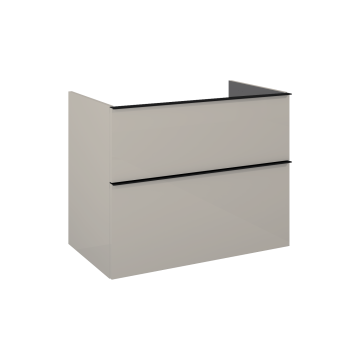 Komoda 80x63,5x44,9 cm Elita Look 80 2S fume matt RE080801027020