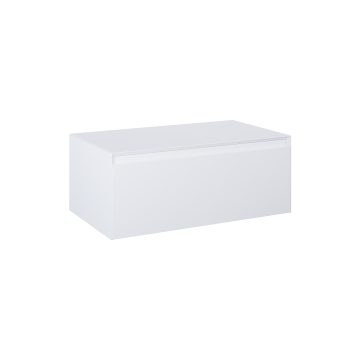 Komoda z blatem 80x31,9x45,8 cm Elita Split 80 1S biały mat RE080804055290