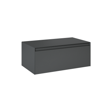 Komoda z blatem 80x31,9x45,8 cm Elita Split 80 1S antracyt mat RE080804056010